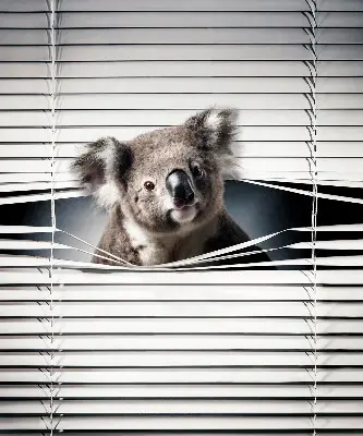 Rolo zavjesa za prozor Koala