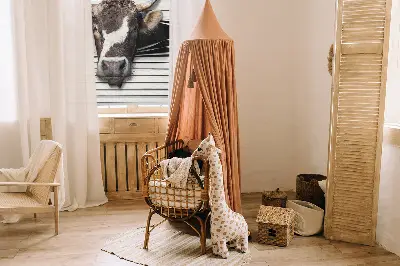 Unutarnja prozorska rolo zavjesa Krava