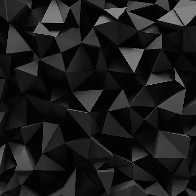 Unutarnja zatamnjujuća rolo zavjesa Crni origami