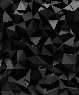 Unutarnja zatamnjujuća rolo zavjesa Crni origami