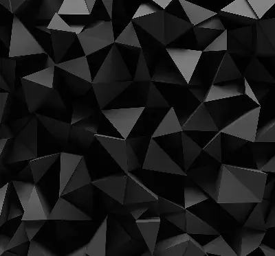Unutarnja zatamnjujuća rolo zavjesa Crni origami