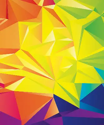 Unutarnja zatamnjujuća rolo zavjesa za prozor Šareni origami uzorak
