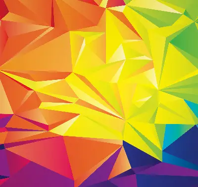 Unutarnja zatamnjujuća rolo zavjesa za prozor Šareni origami uzorak