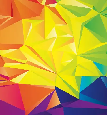 Unutarnja zatamnjujuća rolo zavjesa za prozor Šareni origami uzorak