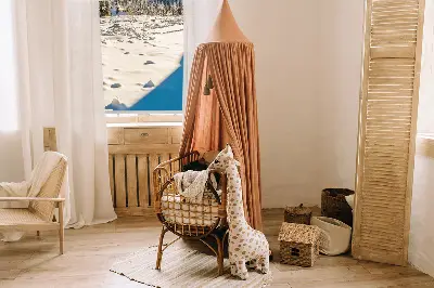 Platnena zatamnjujuća rolo zavjesa Planine