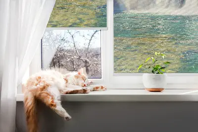 Zatamnjujuća rolo zavjesa za prozor Slap