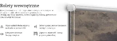 Zatamnjujuća rolo zavjesa za prozor Oslikano nebo