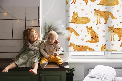 Unutarnja prozorska zatamnjujuća rolo zavjesa Lisice