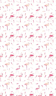 Unutarnja prozorska zatamnjujuća rolo zavjesa Flamingosi i njihovo perje