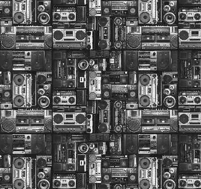 Unutarnja zatamnjujuća rolo zavjesa Zvučnici za radio