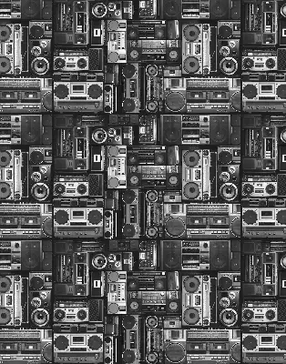 Unutarnja zatamnjujuća rolo zavjesa Zvučnici za radio