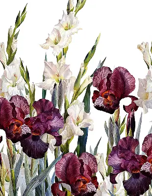Zatamnjujuća rolo zavjesa za balkonska vrata Mali cvjetovi