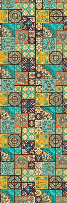 Unutarnja prozorska zatamnjujuća rolo zavjesa Šarena mandala