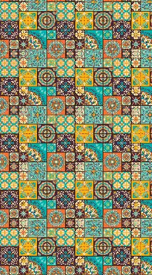 Unutarnja prozorska zatamnjujuća rolo zavjesa Šarena mandala