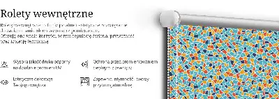 Platnena zatamnjujuća rolo zavjesa Oblici