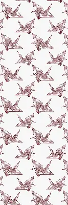 Unutarnja zatamnjujuća rolo zavjesa za prozor Origami labudovi