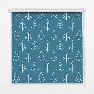 Unutarnja zatamnjujuća rolo zavjesa Drveće na kiši