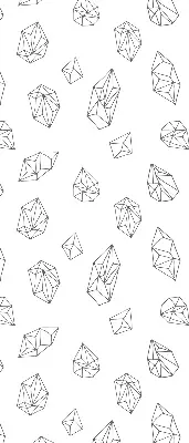 Platnena zatamnjujuća rolo zavjesa Geometrijski oblici