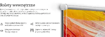 Platnena zatamnjujuća rolo zavjesa Oslikana slika