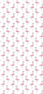 Unutarnja zatamnjujuća rolo zavjesa za prozor Flamingosi