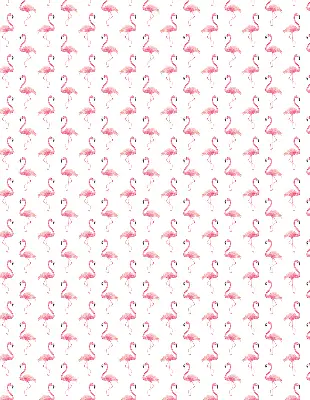 Unutarnja zatamnjujuća rolo zavjesa za prozor Flamingosi