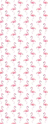 Unutarnja zatamnjujuća rolo zavjesa za prozor Flamingosi