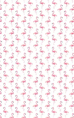 Unutarnja zatamnjujuća rolo zavjesa za prozor Flamingosi