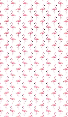 Unutarnja zatamnjujuća rolo zavjesa za prozor Flamingosi
