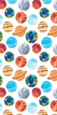 Zatamnjujuća rolo zavjesa za prozor Planeti