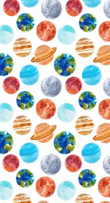 Zatamnjujuća rolo zavjesa za prozor Planeti