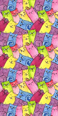 Unutarnja zatamnjujuća rolo zavjesa Šarene mačke