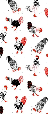 Unutarnja zatamnjujuća rolo zavjesa Pijetlovi
