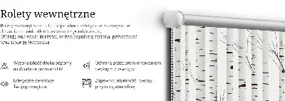 Platnena zatamnjujuća rolo zavjesa Breze