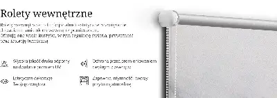 Unutarnja zatamnjujuća rolo zavjesa za prozor Maglovite planine