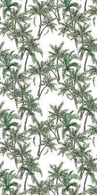 Unutarnja prozorska zatamnjujuća rolo zavjesa Palme