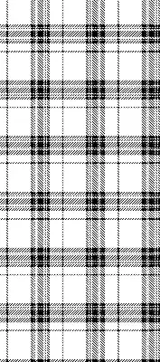 Unutarnja zatamnjujuća rolo zavjesa Sivi tartan