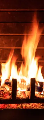 Zatamnjujuća rolo zavjesa za prozor Kamin