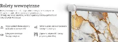 Zatamnjujuća rolo zavjesa za balkonska vrata Mramor