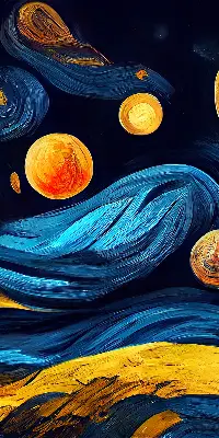 Platnena zatamnjujuća rolo zavjesa Planeti