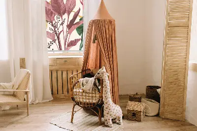 Platnena zatamnjujuća rolo zavjesa Šareno lišće