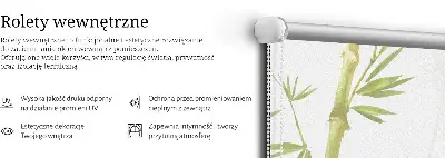 Zatamnjujuća rolo zavjesa za prozor Bambus