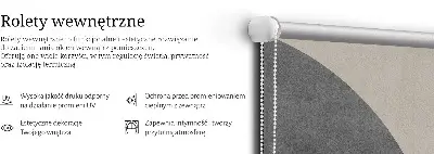 Platnena zatamnjujuća rolo zavjesa Slučajne figure