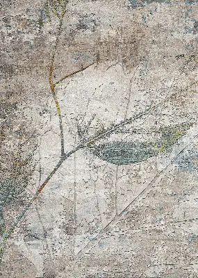 Platnena zatamnjujuća rolo zavjesa Odraženo lišće