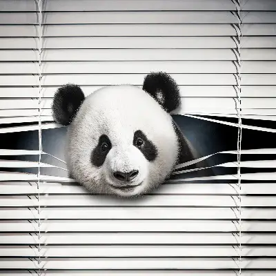 Unutarnja zatamnjujuća rolo zavjesa za prozor Panda