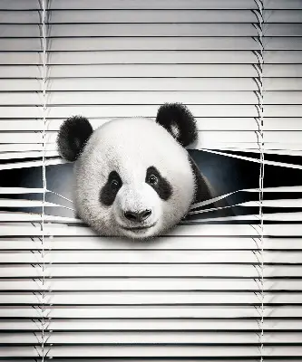 Unutarnja zatamnjujuća rolo zavjesa za prozor Panda
