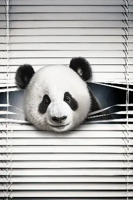 Unutarnja zatamnjujuća rolo zavjesa za prozor Panda