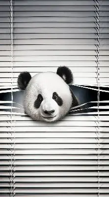 Unutarnja zatamnjujuća rolo zavjesa za prozor Panda