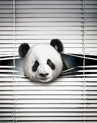Unutarnja zatamnjujuća rolo zavjesa za prozor Panda