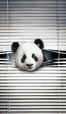 Unutarnja zatamnjujuća rolo zavjesa za prozor Panda