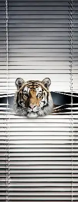 Zatamnjujuća rolo zavjesa za balkonska vrata Tigar